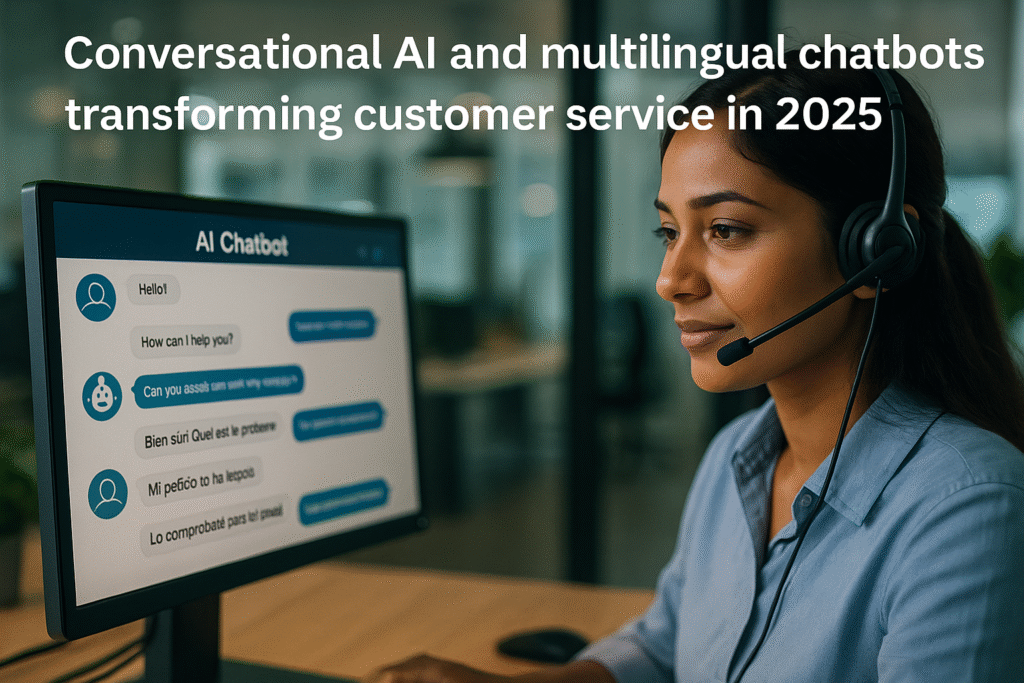 Conversational AI redefining customer interaction through voice and chat support in 2025